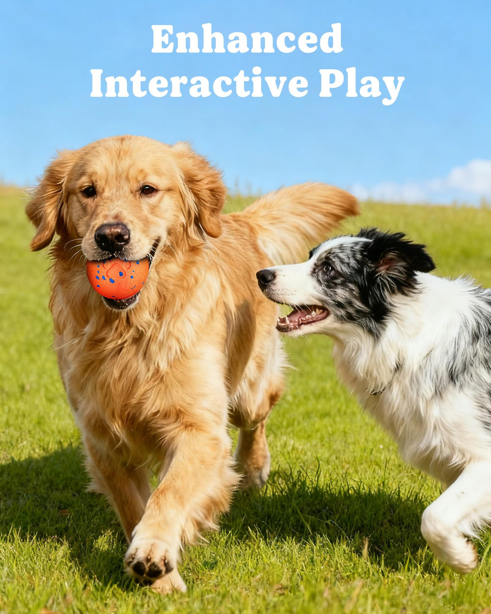 JGLXF Smart Interactive Dog Toy fast charging keeps playtime ready in minutes