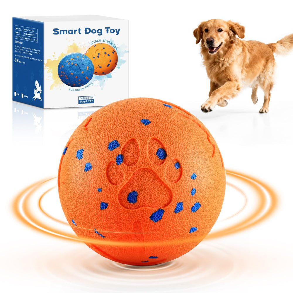 JGLXF Smart Interactive Dog Toy rolling ball for engaging independent play and exercise