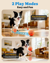 JGLXF Smart Interactive Dog Toy teeth-safe material protects gums during playful chomping sessions