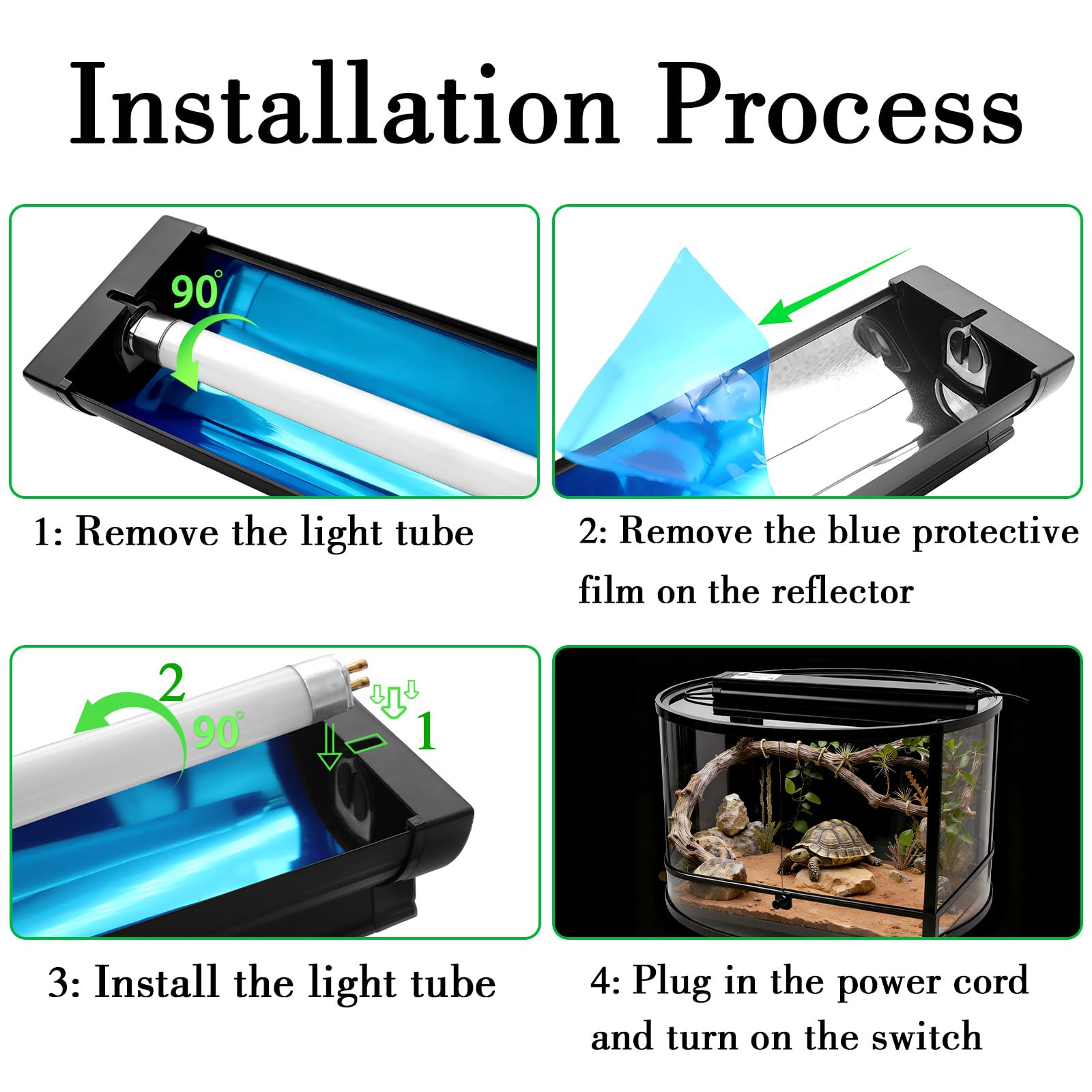 JHGKEGKE bearded dragon-friendly setup supports natural behaviors and a warm basking zone