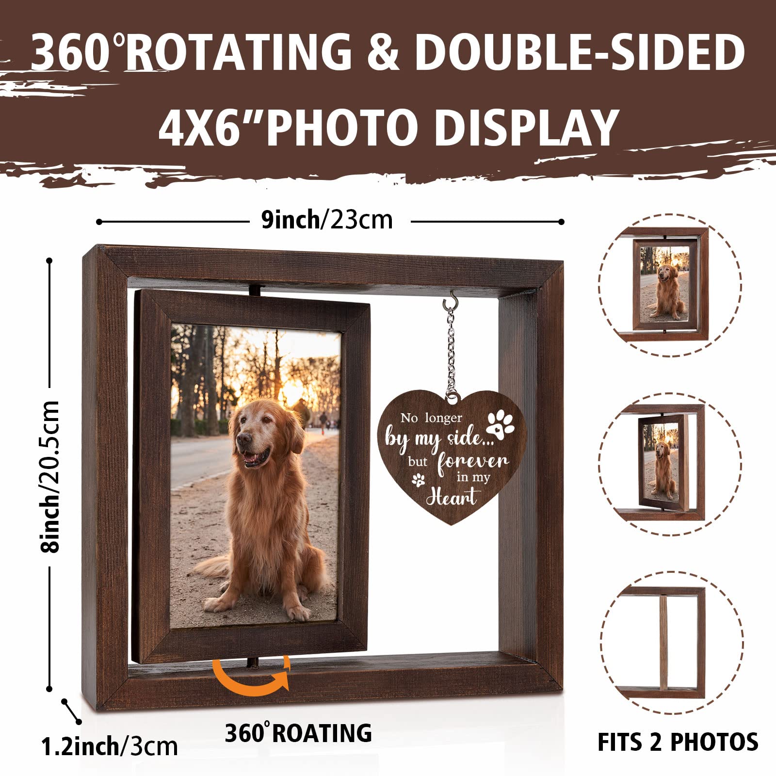 Jigfoxy eco-friendly MDF wood texture highlights rustic warmth for keepsakes