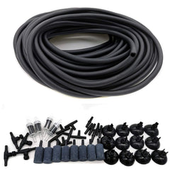 JIH aquarium tubing 50ft black coiled for discreet tank installations.