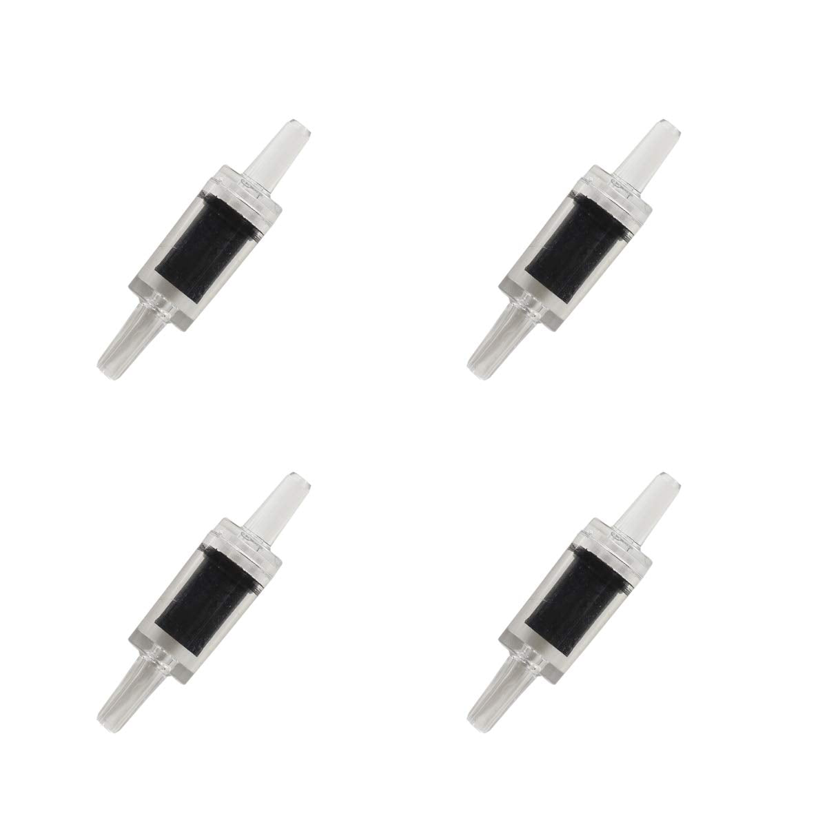 JIH black suction cups secure tubing in tanks and terrariums.