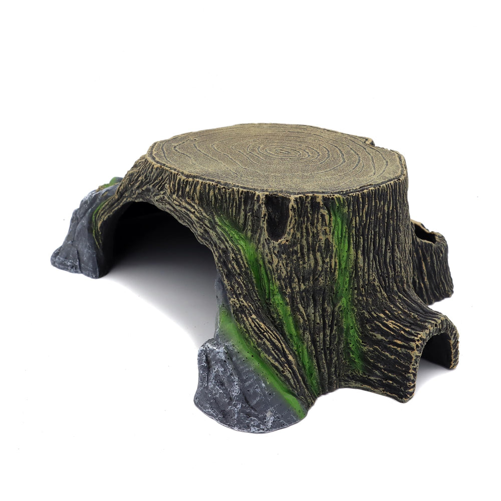 JIHAQUA reptile hideout sturdy design maintains enclosure stability