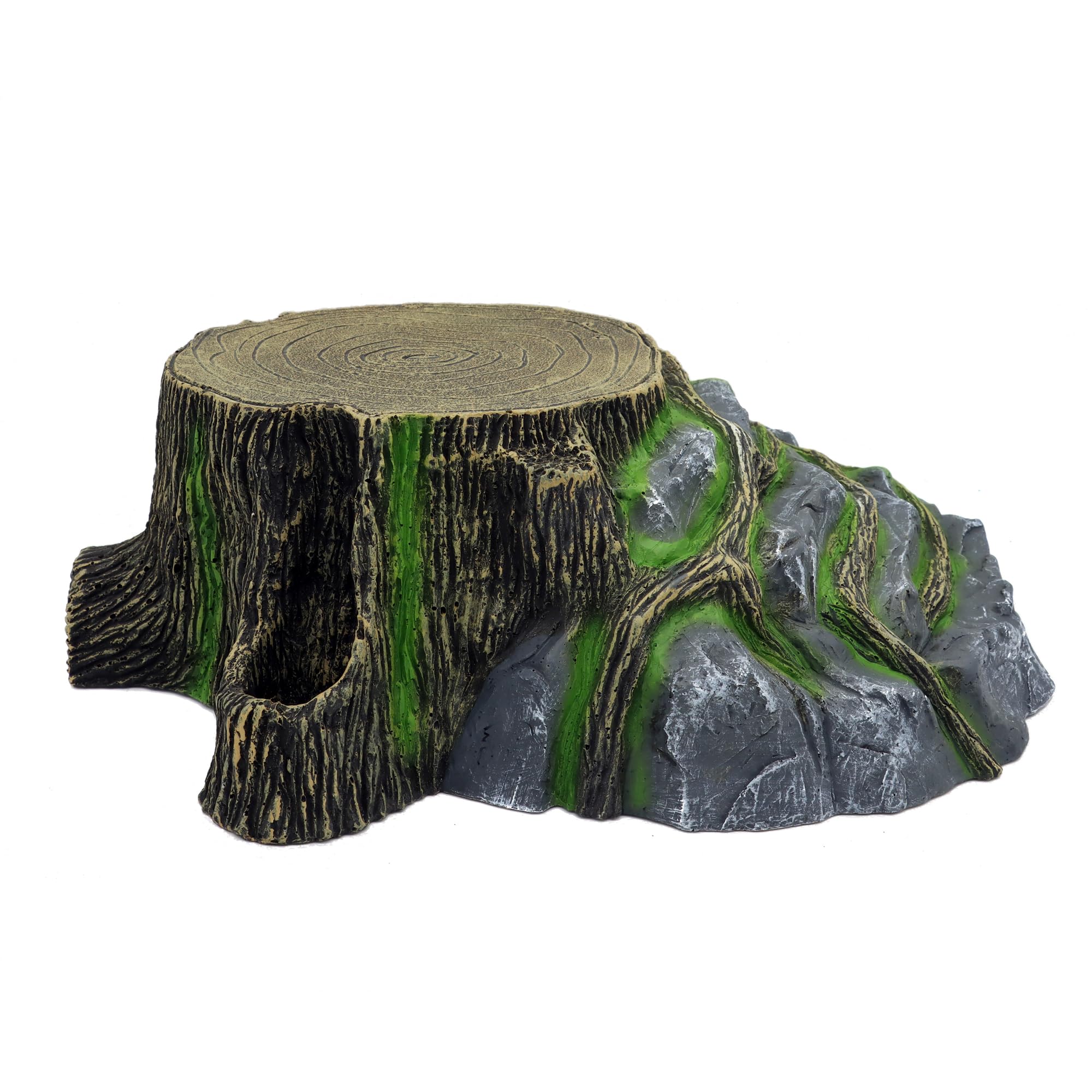 JIHAQUA reptile hideout terrarium decor enhances tank setup and aesthetics