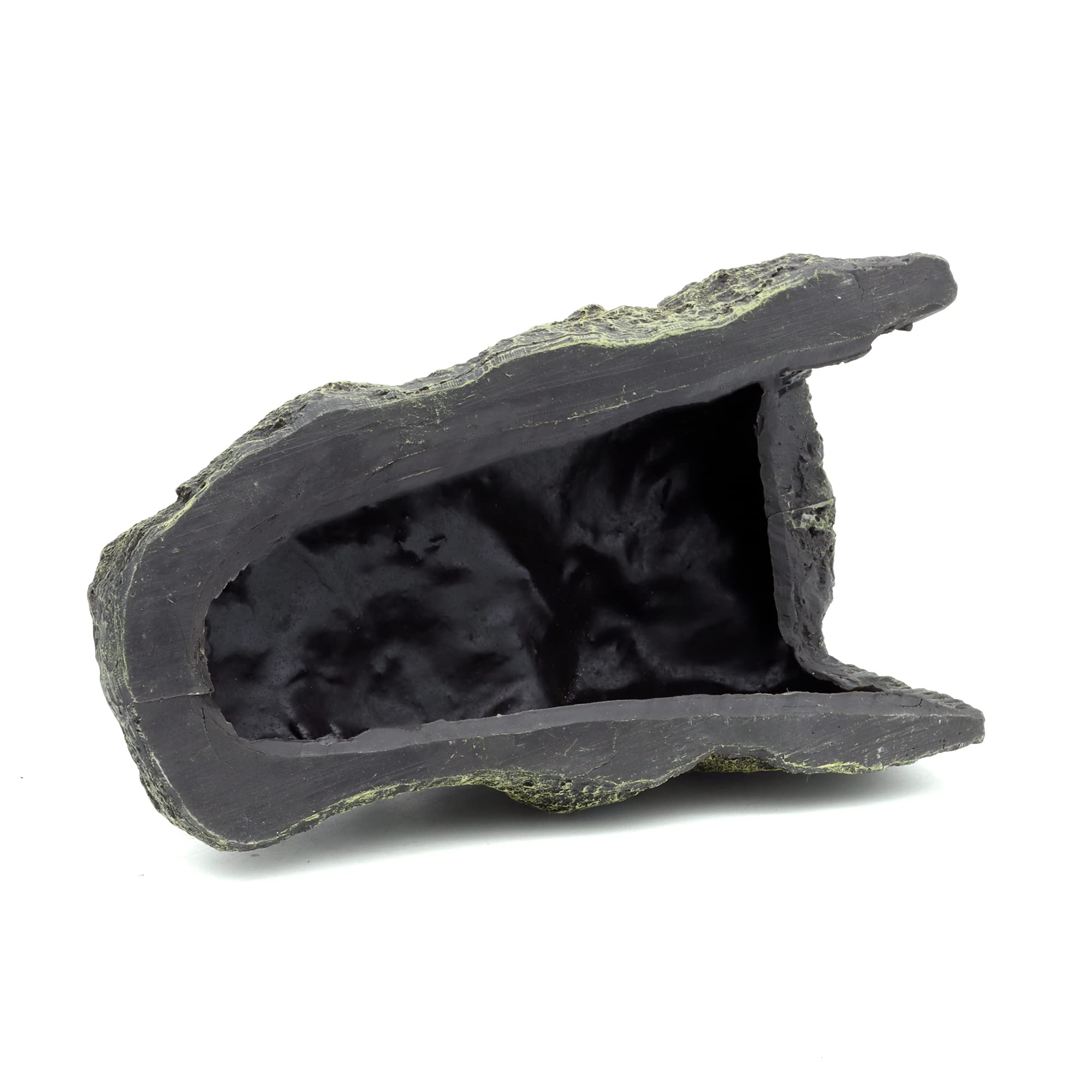 JIHAQUA small reptile habitat hide doubles as amphibian shelter in versatile setups.