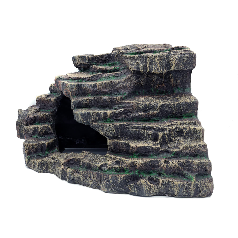 JIHAQUA Stable tank decor prevents tipping during active bearded dragons.