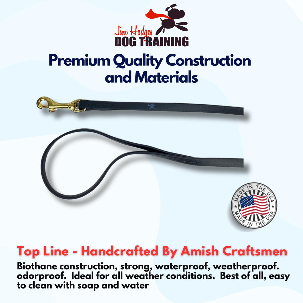 Jim Hodges Gummy K9 long line 20ft leash outdoors