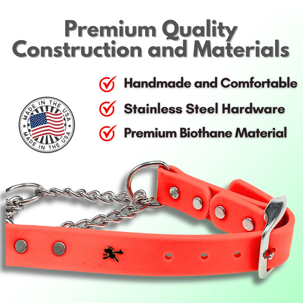 Stainless steel hardware on JIM HODGES collar resists rust for reliable training sessions