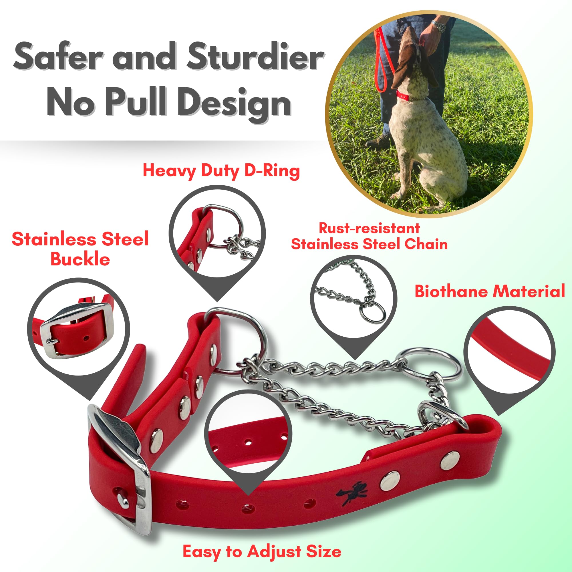 Jim Hodges no-pull cinch design aids clear communication during training sessions