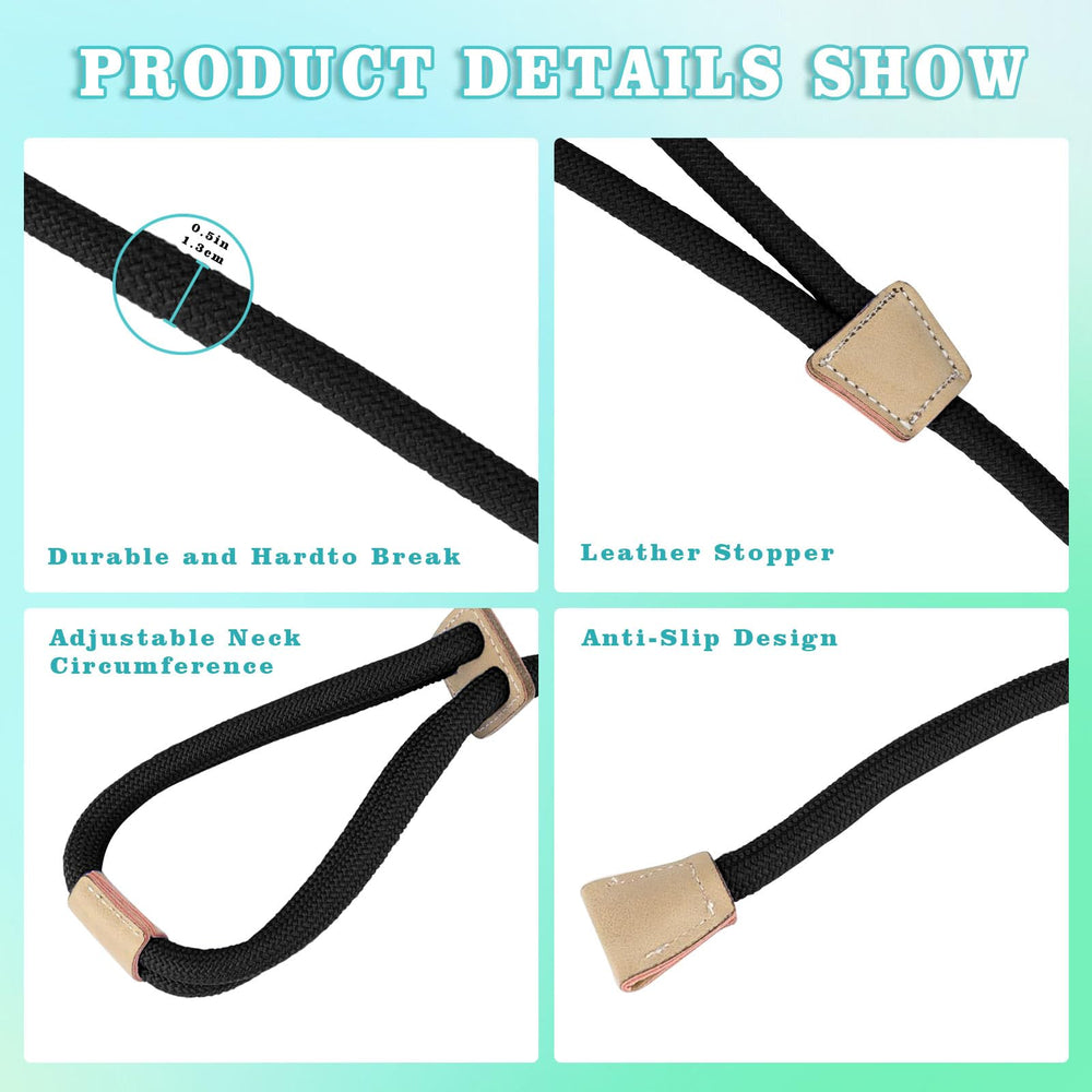 Jinkoozz mini pig harness eight-foot leash enables safe roaming distance.
