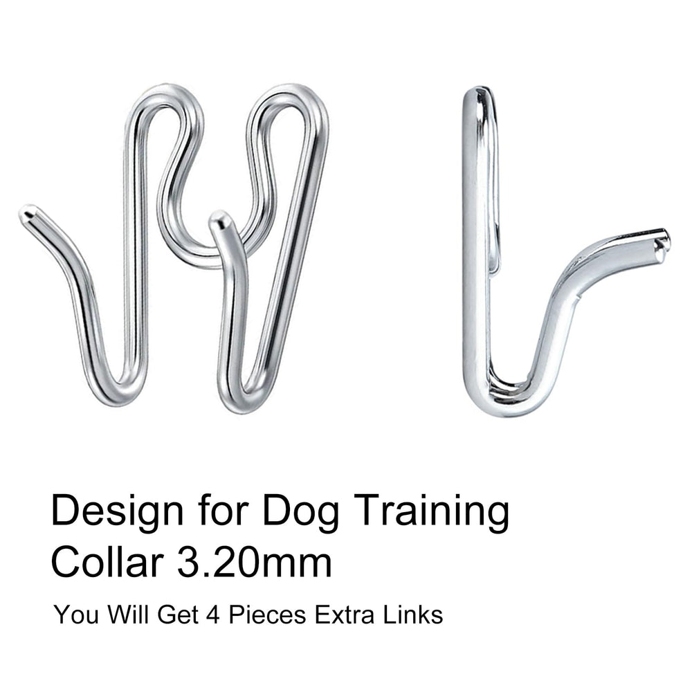 JIPIMON chrome-plated dog link detail emphasizes steel strength and rust resistance for frequent use.