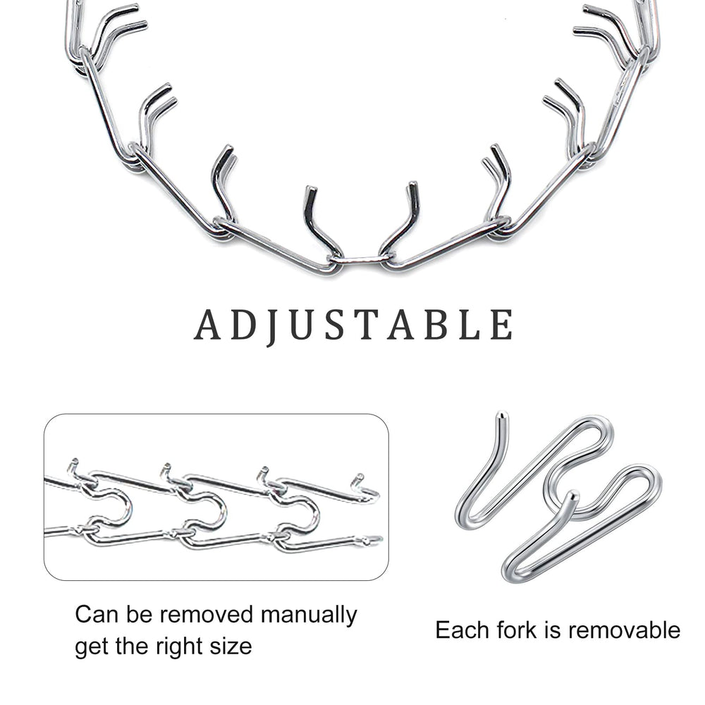 JIPIMON durable steel training links image shows rust resistance for long sessions.