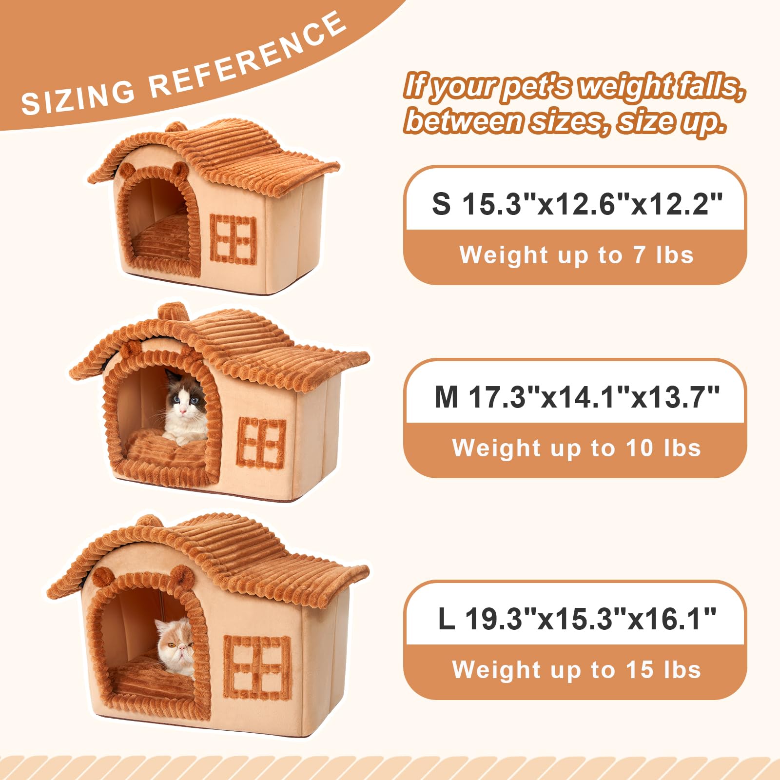 Jiupety Bear Cat House interior medium with comfy lounging space