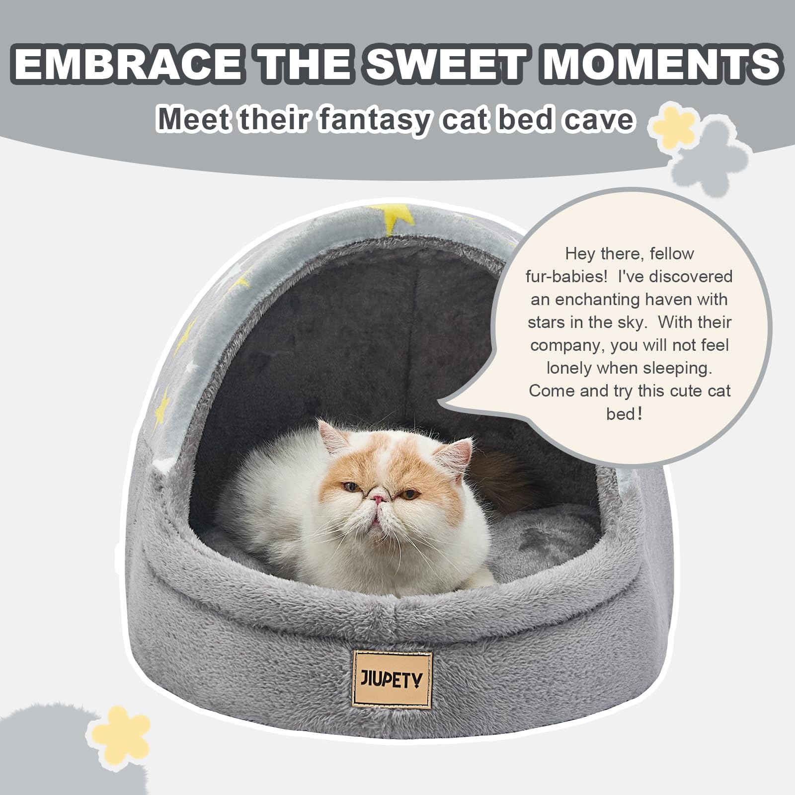 Jiupety cat bed vacuum-sealed packaging, rest to regain shape after unpacking.