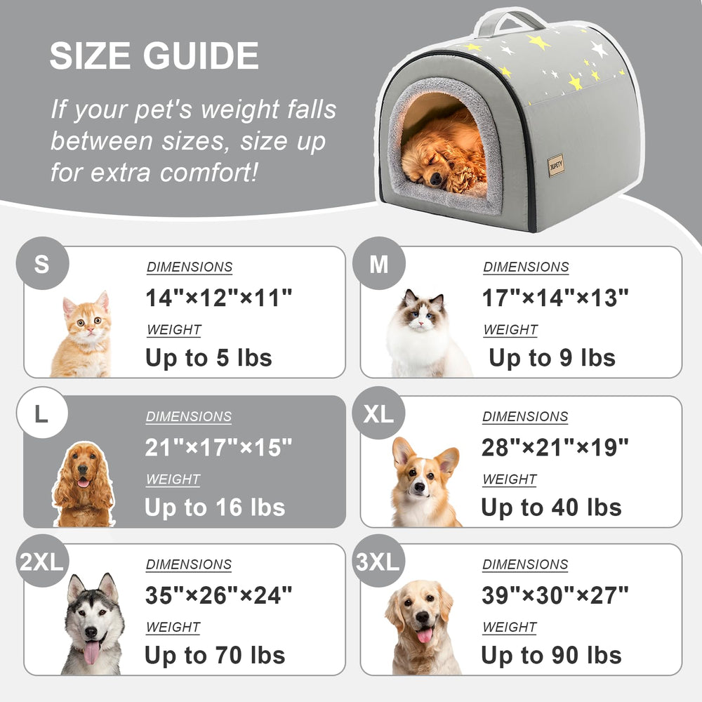 Jiupety grey dog house blends with home decor for stylish comfort.