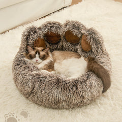 Jiupety Paw Bed machine washable design enables easy care.