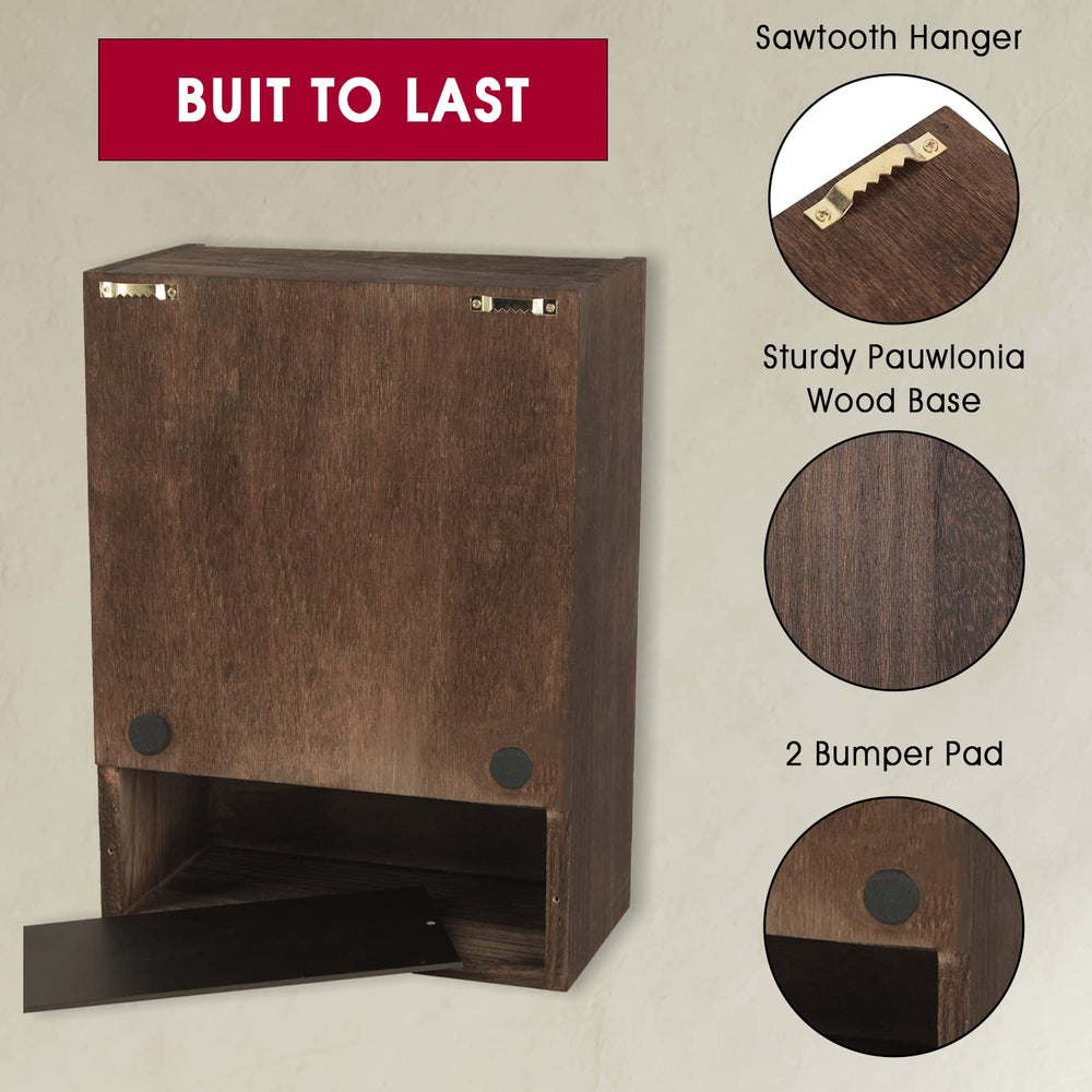 J JACKCUBE DESIGN memorial frame includes hardware for quick wall mounting or countertop display