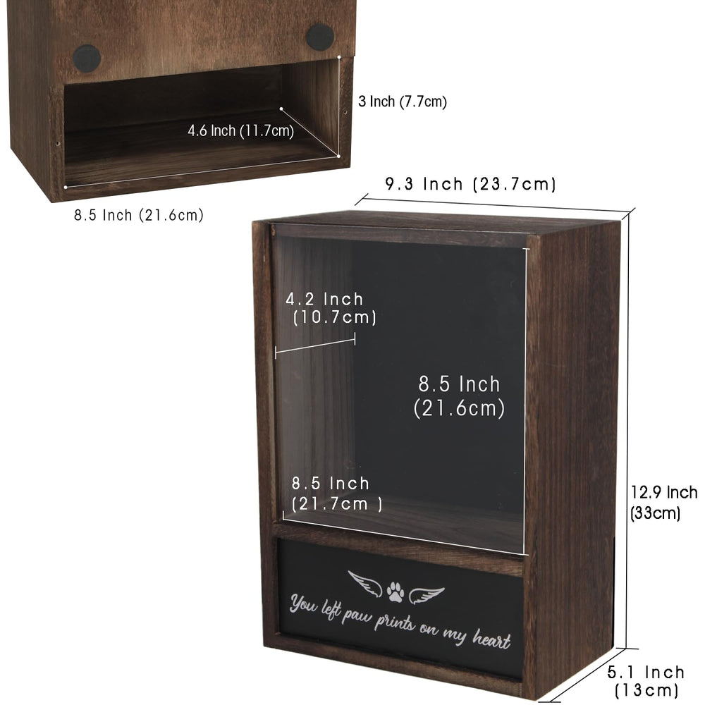 J JACKCUBE DESIGN keepsake display inside supports cherished memories with secure storage