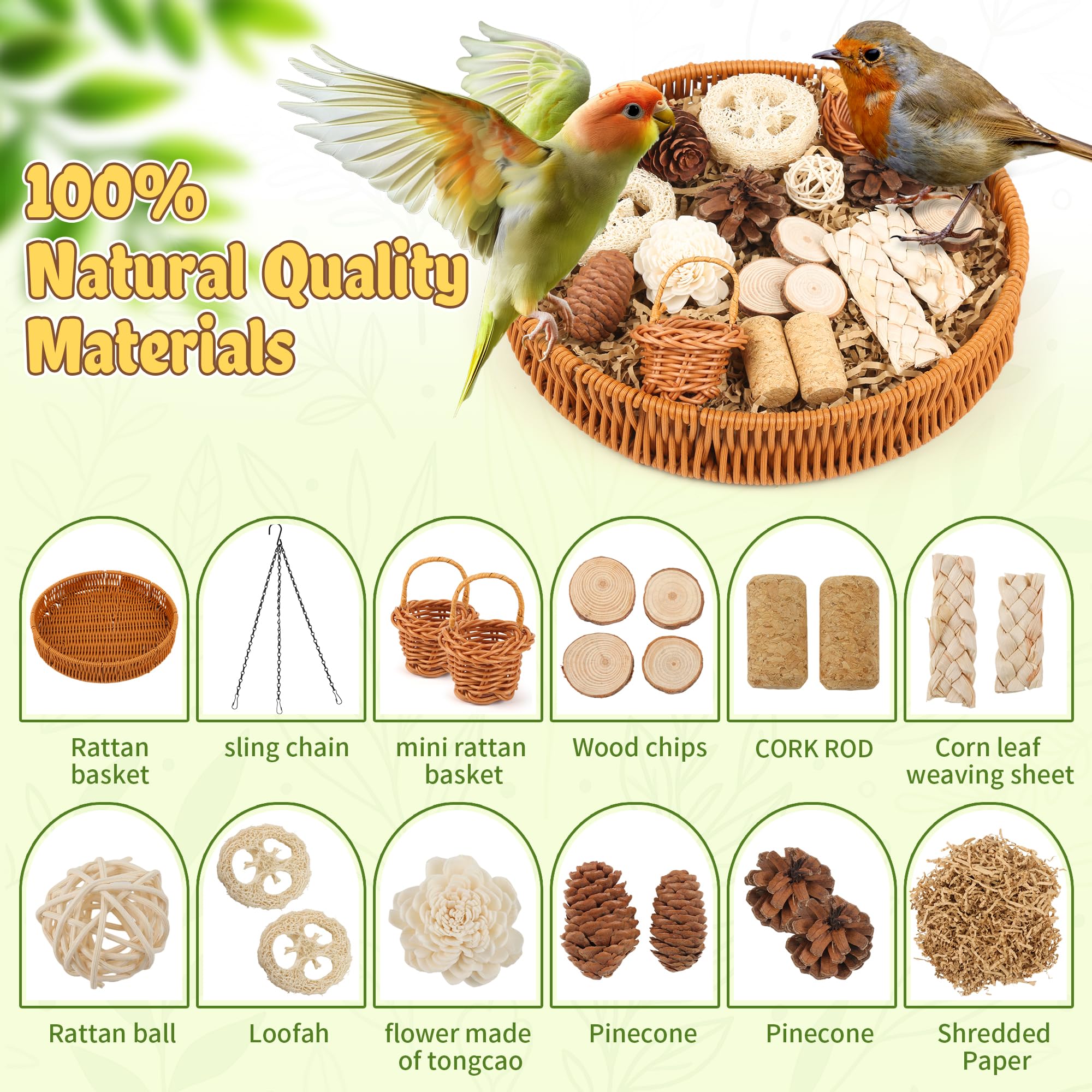 JJunLiM basket repurposed nest showcases lasting value after shredding