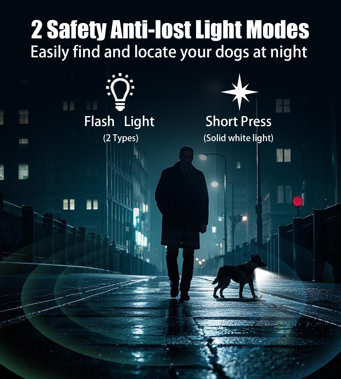 JLZNLC IPX7 waterproof design suited for all-weather use