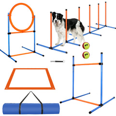 JMMPOO dog agility kit full set for versatile training obstacles