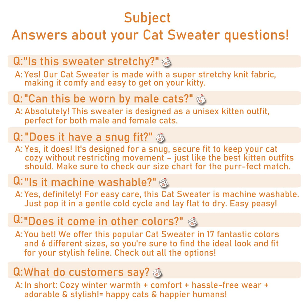 Jnancun Stretchy Cat Sweater multi-color options for stylish looks