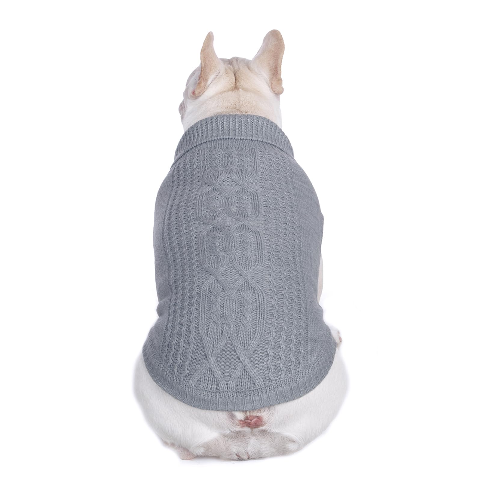 Jnancun stretchy cat sweater sleeveless high-neck view emphasizes stylish comfort and warmth retention.