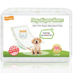 JOCCIK dog diaper liner pack front for mess-free daily use.
