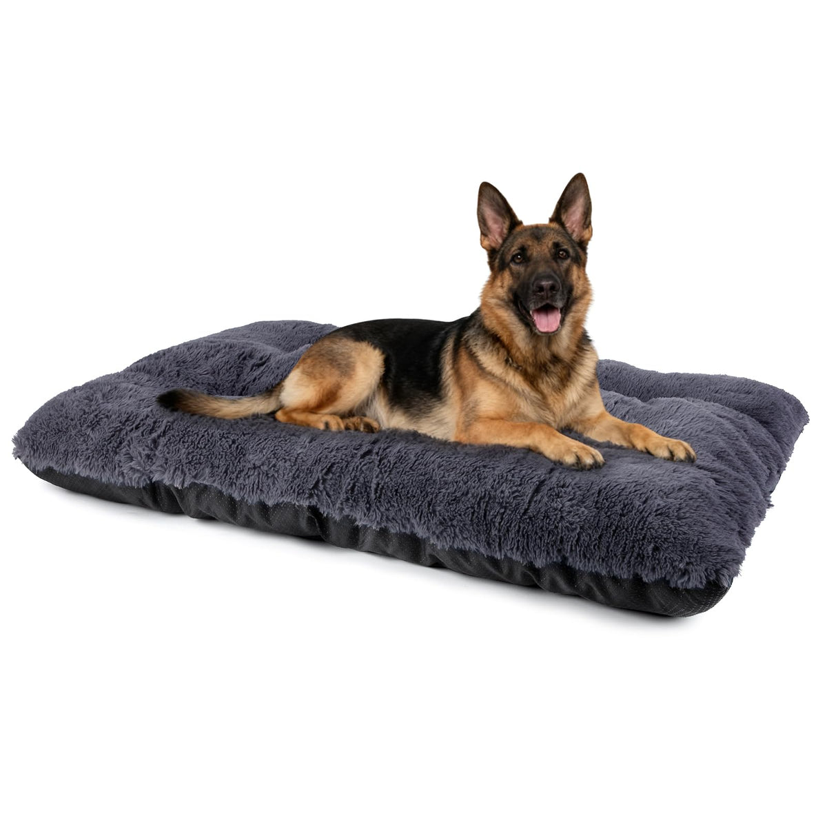 JOEJOY large dog bed crate pad plush softness for cozy naps
