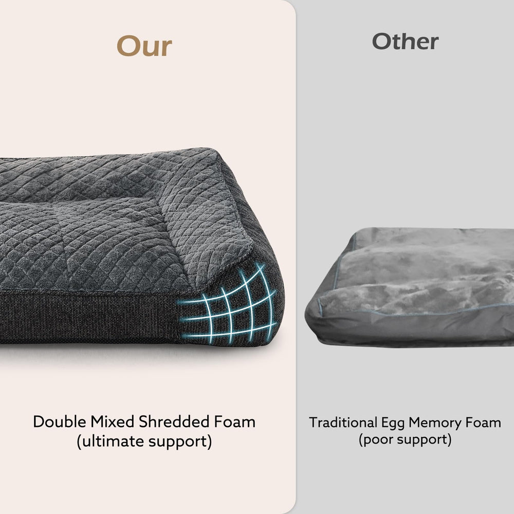 JOEJOY quilted chenille design adds style and comfort.