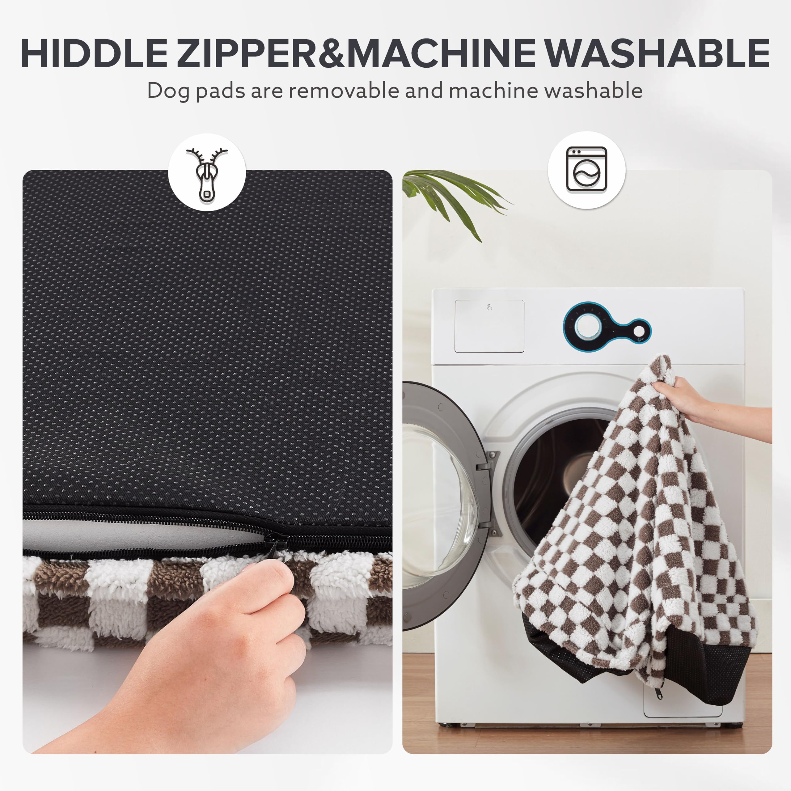JOEJOY dog bed ideal for crates and travel setups
