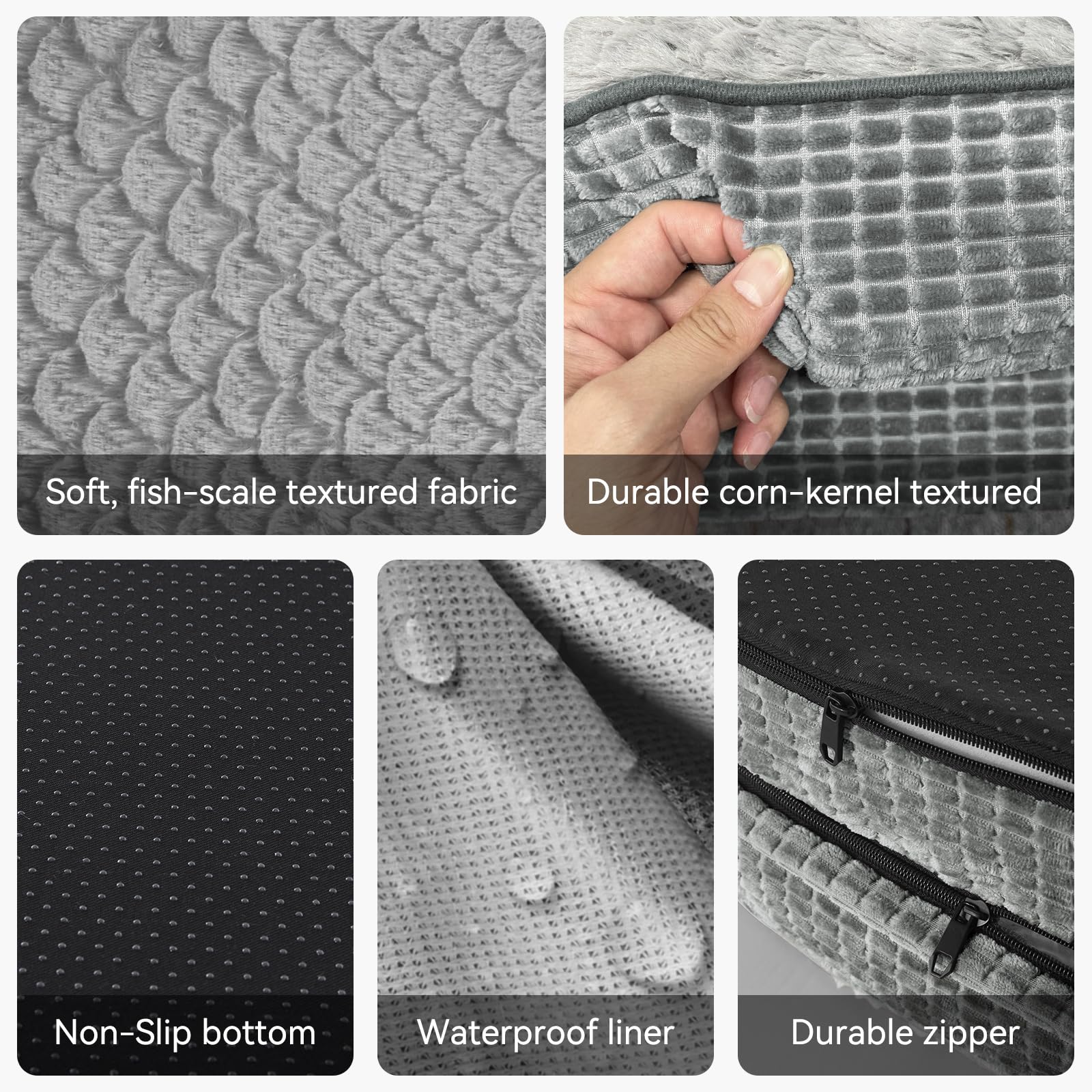 JOEJOY removable washable cover makes cleaning quick after muddy adventures