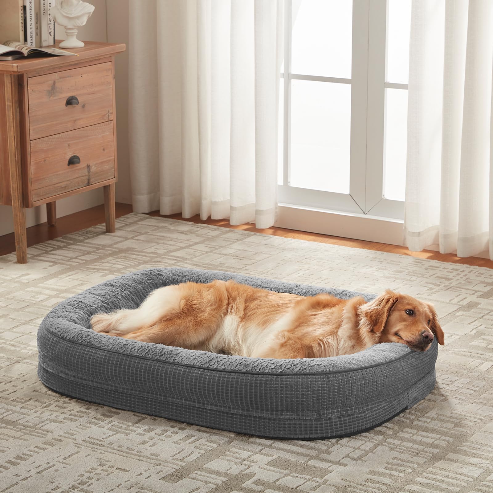 JOEJOY vacuum-pack shipping enables easy, space-saving setup