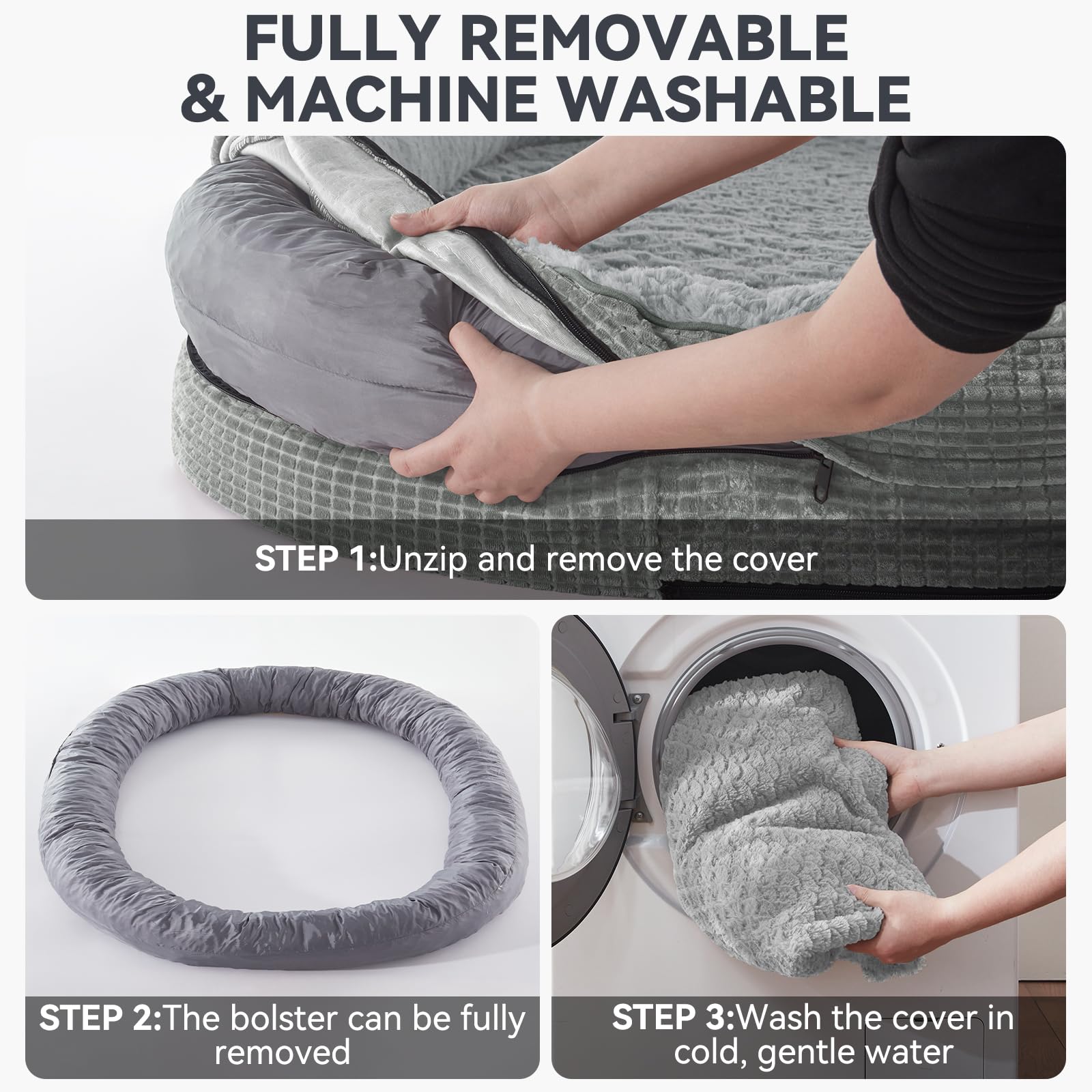JOEJOY vacuum-packed packaging expands to full shape after opening for easy setup