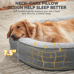 JOEJOY waterproof inner lining protecting foam from spills and moisture