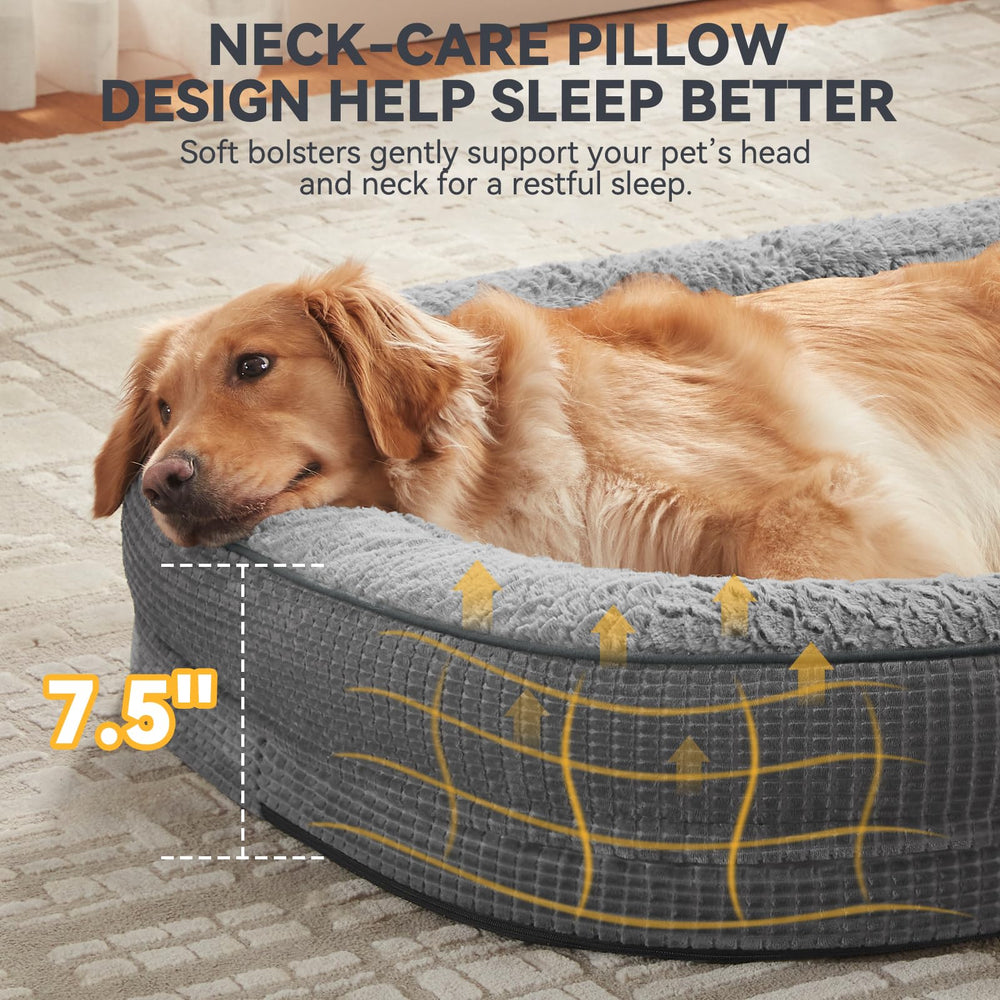 JOEJOY bed waterproof inner lining protects foam from spills and accidents