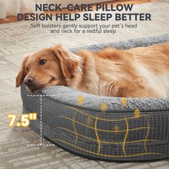 JOEJOY bed waterproof inner lining protects foam from spills and accidents
