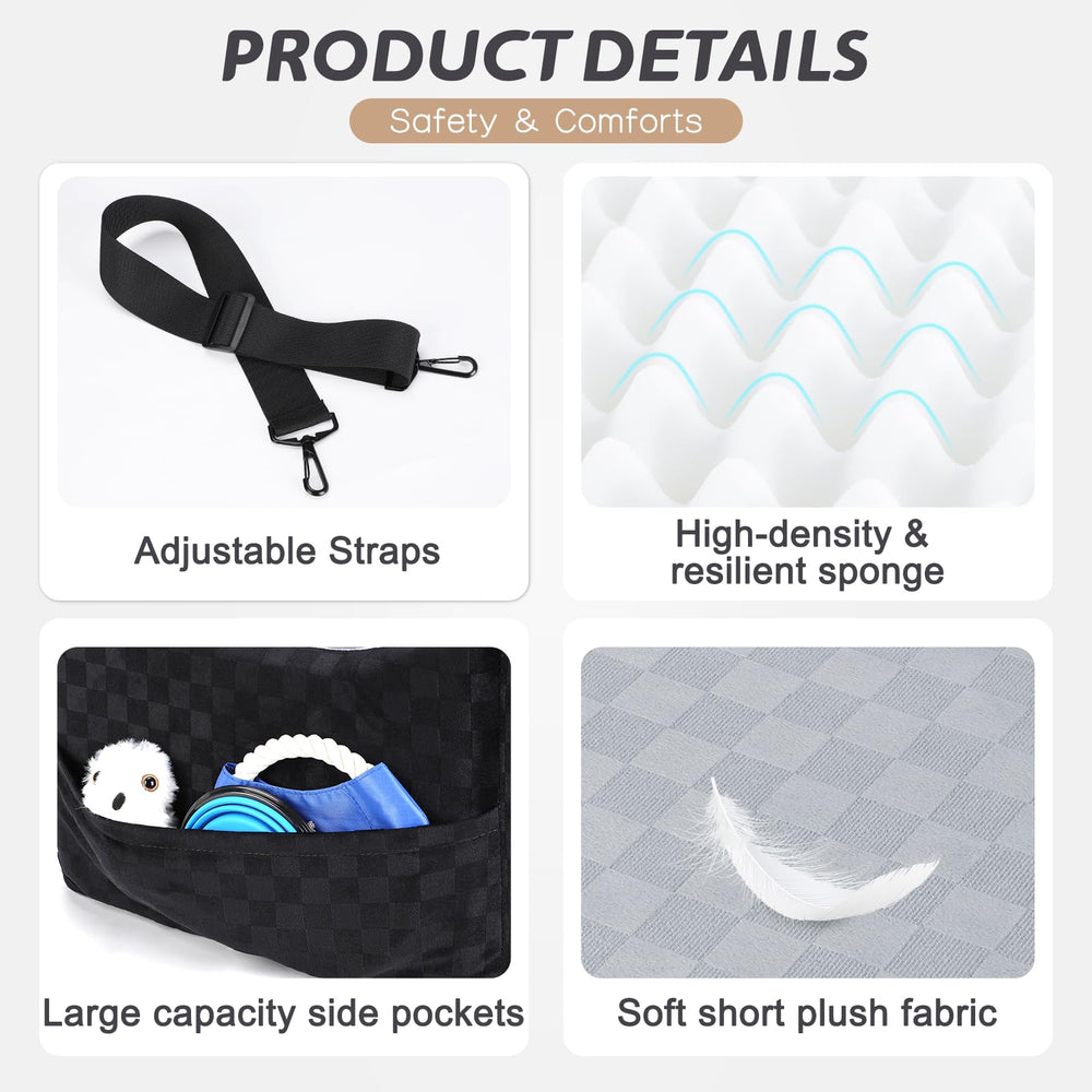 JOEJOY safety belts show harness-secured rides for confident journeys.