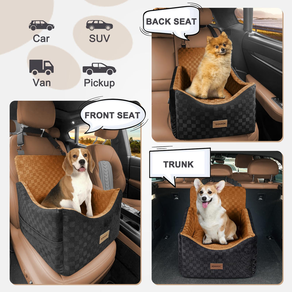 JOEJOY side storage pockets hold treats and toys within reach