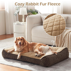 JOEJOY bed side rim view emphasizes extra head and neck support