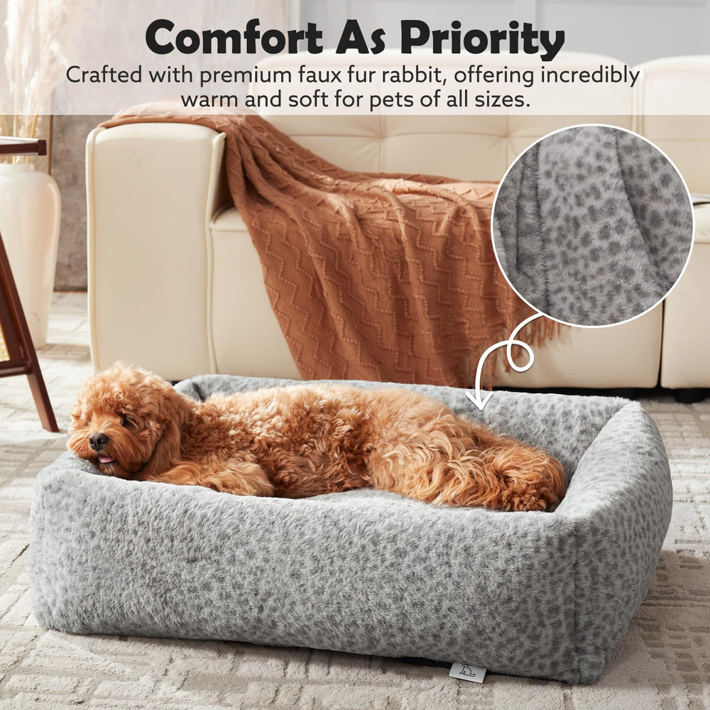 JOEJOY large-dog-bed-washable-cover highlights easy machine washing.