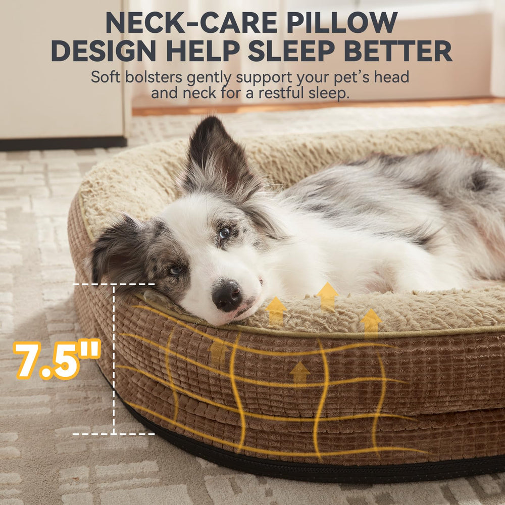 JOEJOY orthopedic bed waterproof lining protects foam from spills and accidents