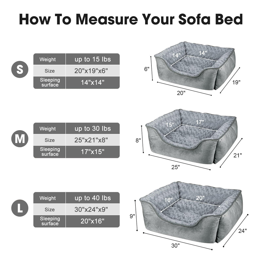 JOEJOY bed stays in place with non-slip bottom