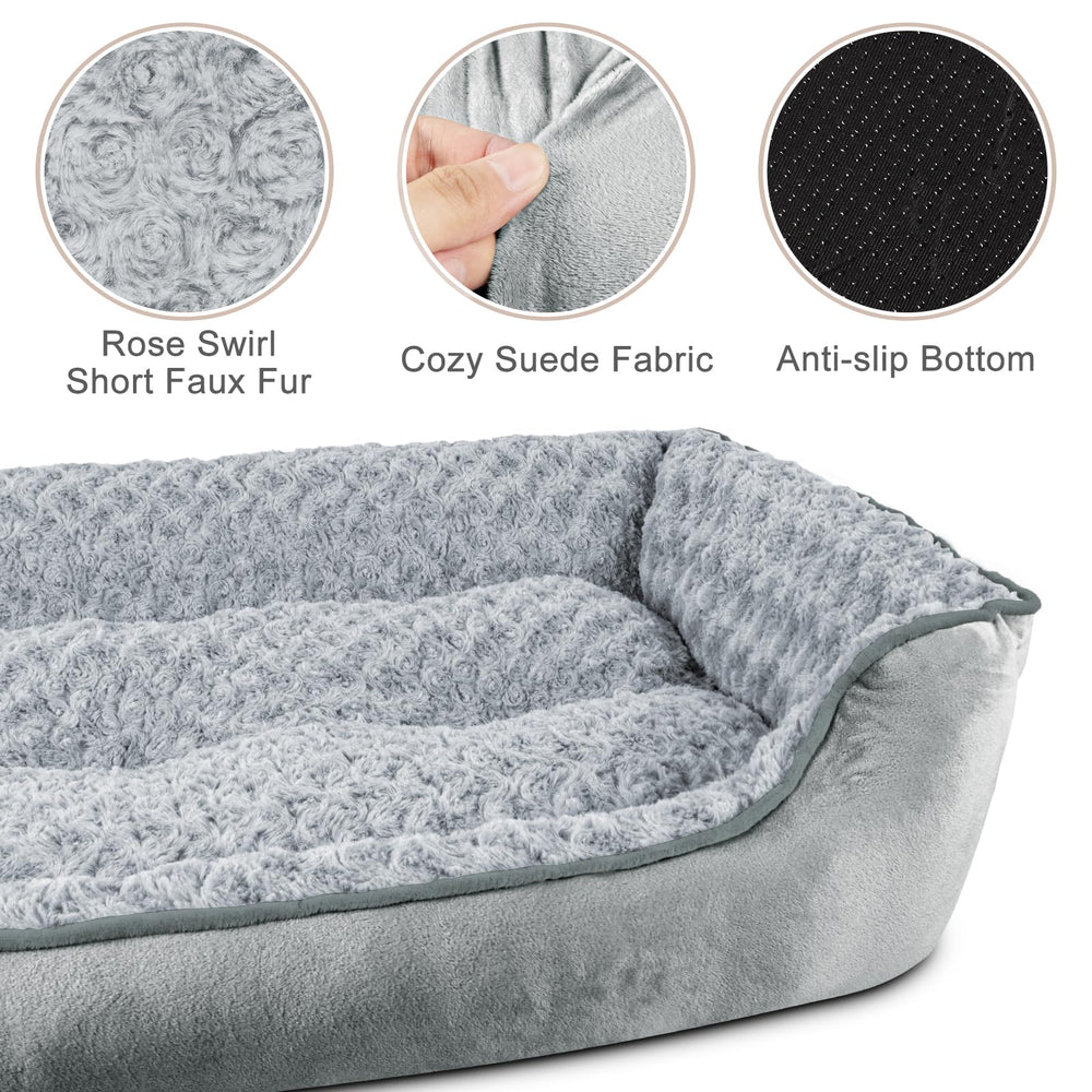 JOEJOY bed features raised walls for comfort and drafts