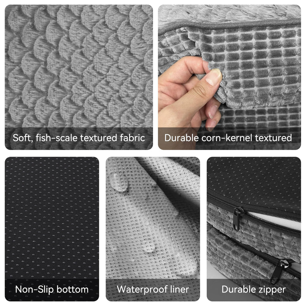 JOEJOY removable washable cover with zipper for easy cleaning and care
