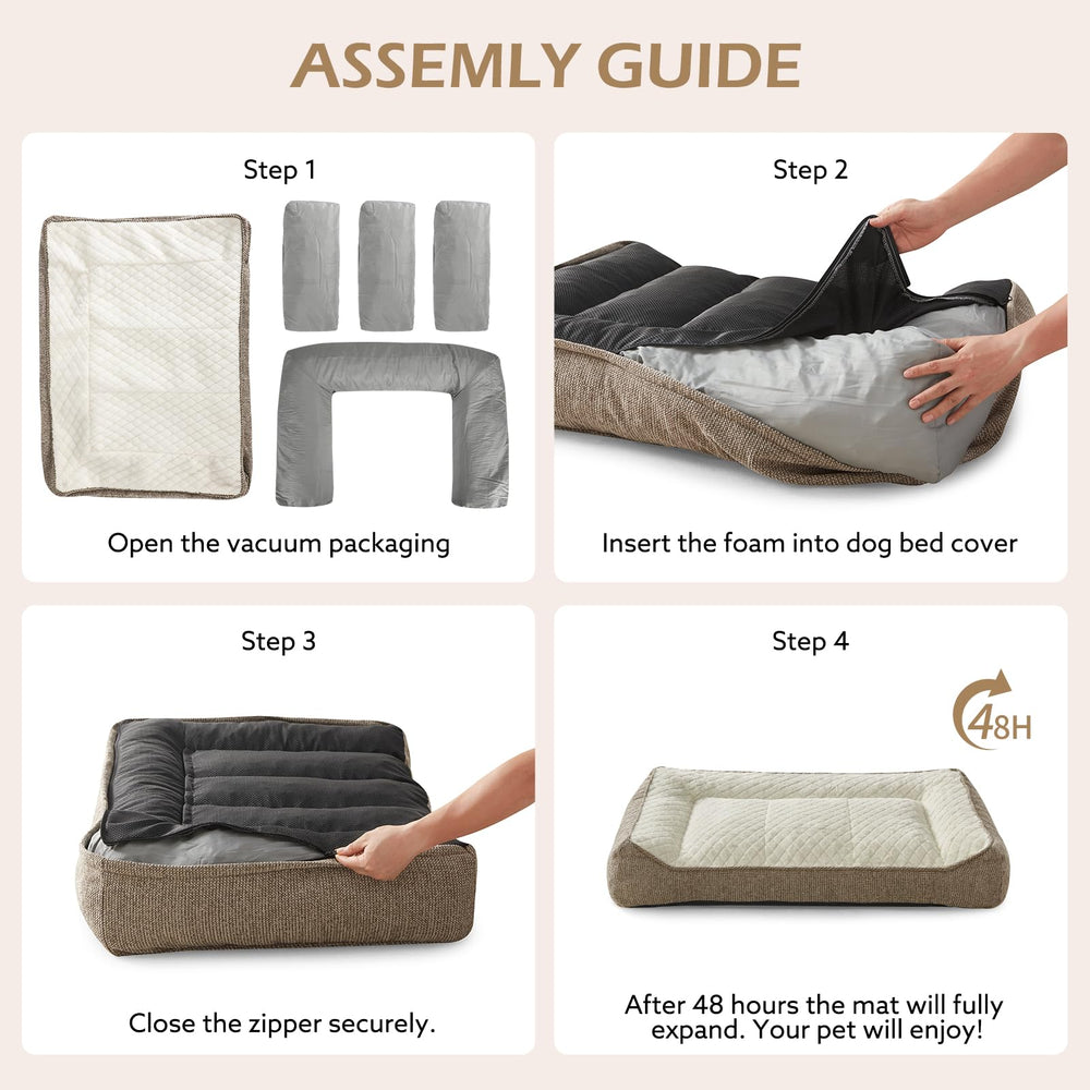 JOEJOY XL quilted design adds style and plushness to any living room