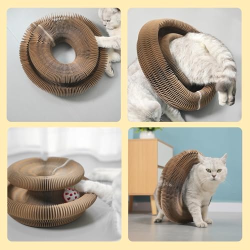Jogcoys 2PC Kitty Curls Cat Toy packaging and durable design for families