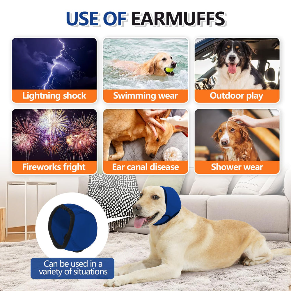 JOHNBOLIN dog ear wrap drying-friendly design helps after baths