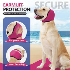 JOHNBOLIN ear wrap during swimming for splash protection and drying.